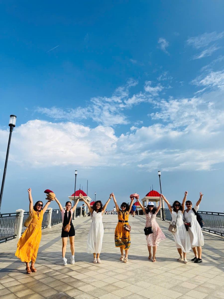 Cầu ngắm biển Hồ Tràm – Hamptons Pier