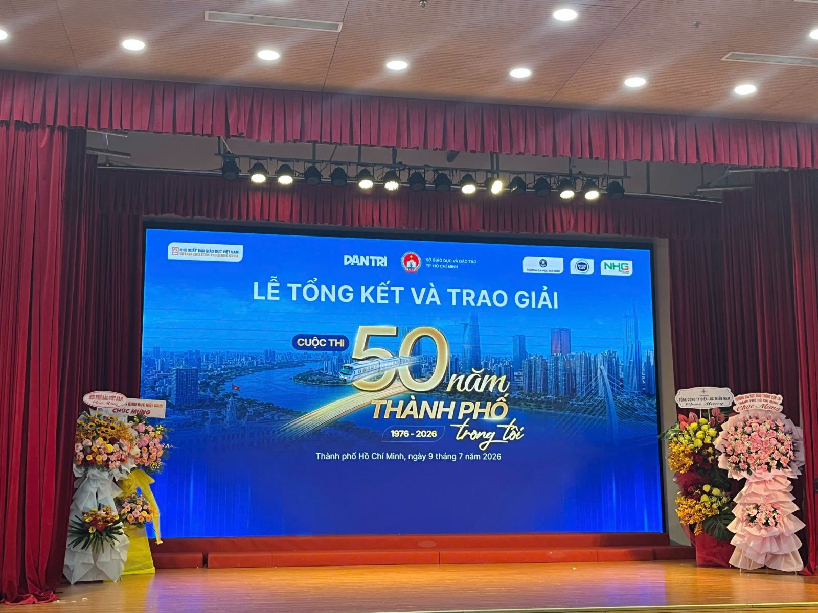 Lễ tổng kết và trao giải Cuộc thi 50 năm Thành phố trong tôi